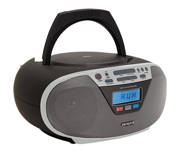 AIWA AIWA boombox BBTU-400SL CD/FM RDS/USB/BT srebrny - 1515108 - zdjęcie 2